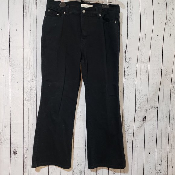 Levi's Perfectly Slimming Boot Cut 512 Jeans 16M short inseam 27-in - Picture 2 of 6